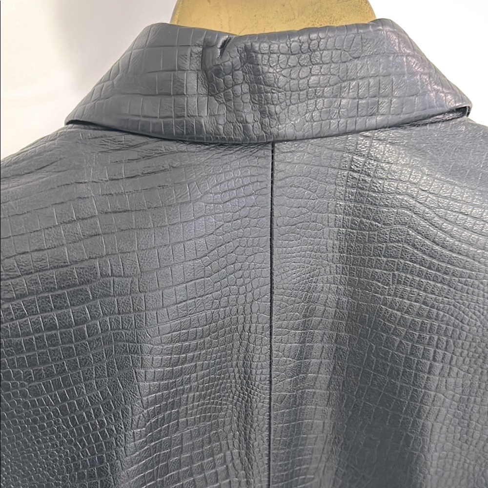 Apostrophe Black Leather Women's Jacket - image 4